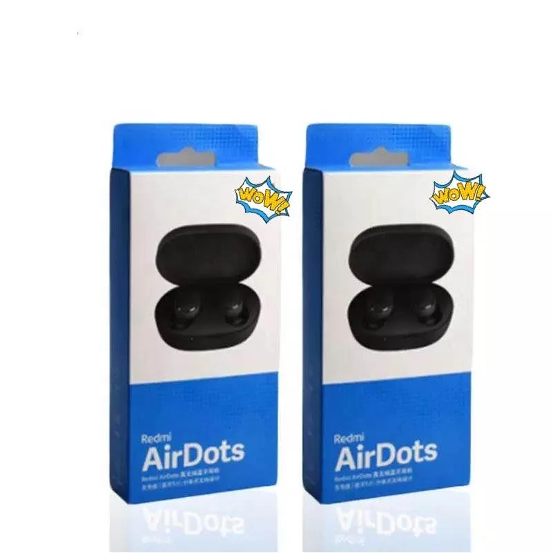 

2021 hot TWS BT 5.0 Air dots For Xiaomi Redmi Airdots Stereo Headphones Mi True Wireless xiao mi Air dots, Black