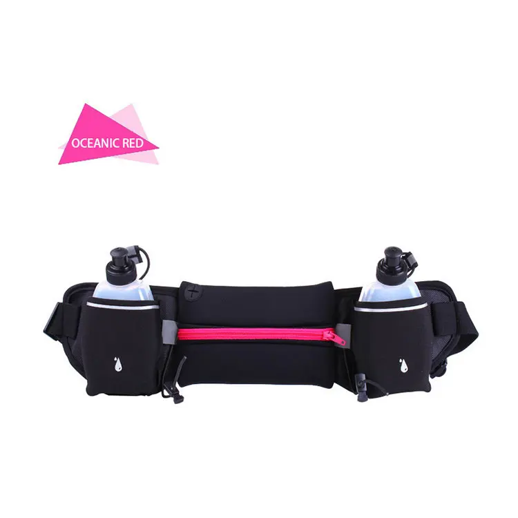 

Marathon Waist Bag Water Bottle Jogging Holder Outdoor Sport Hiking Running Hydration Belt Waist Pack