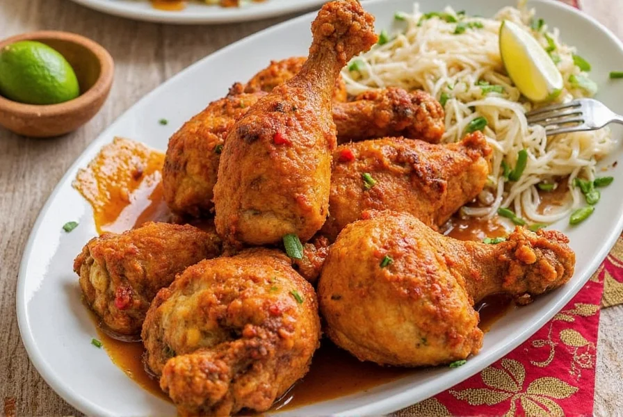 Served Pibil Chicken