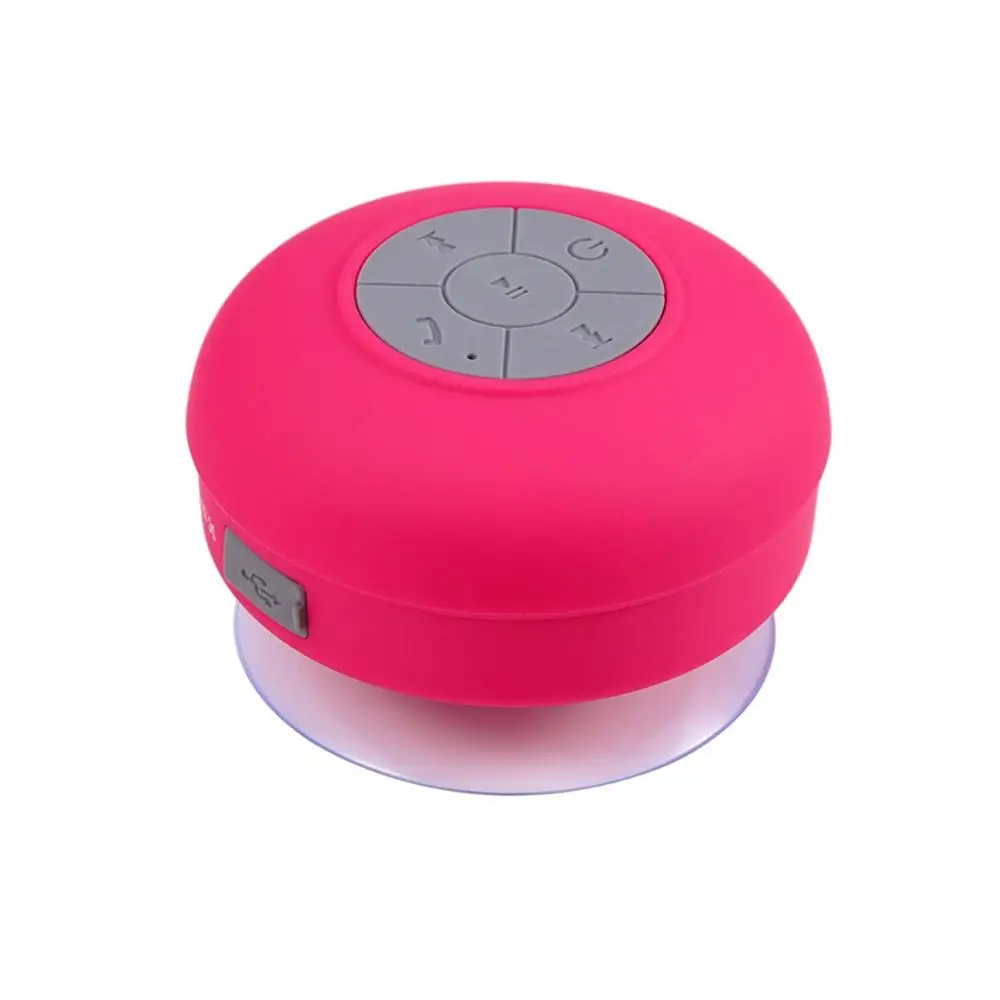

Waterproof Shower wireless Speaker Hands Free Car Bathroom Beach Stereo Subwoofer Music Loudspeaker With Suction