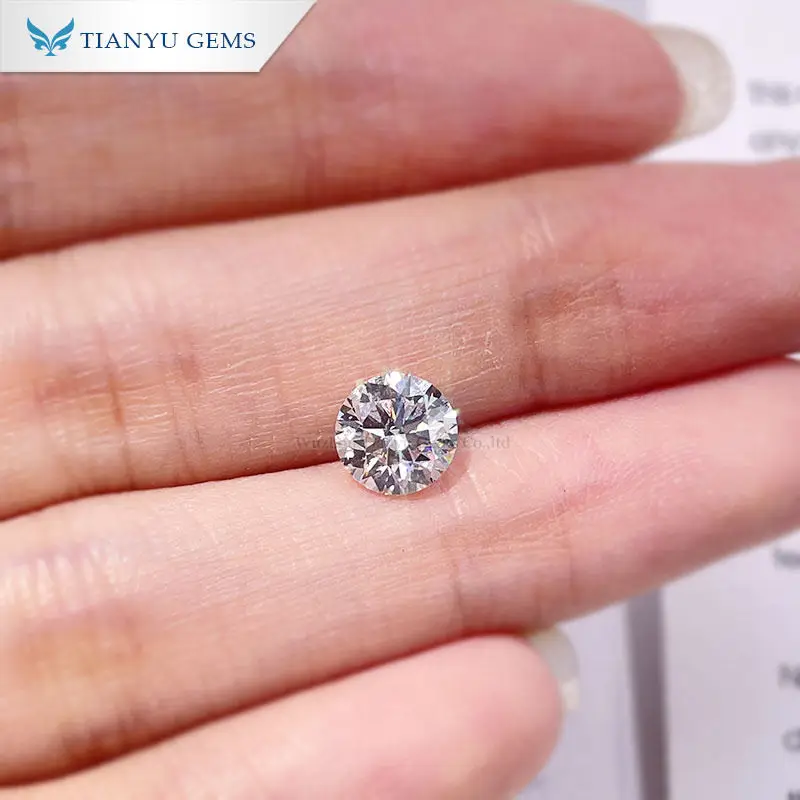 

Tianyu gems  G/VS2 Lab Grown diamond CVD Round Brilliant cut With IGI Certificate