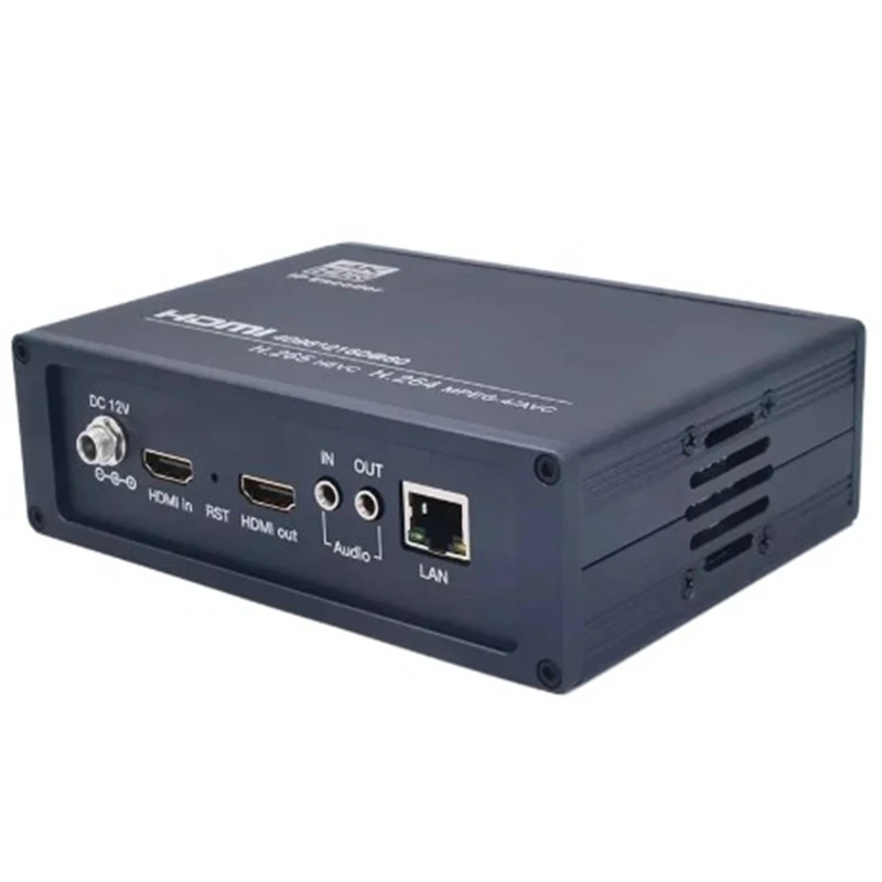 

Broadcasting Streaming Equipment UHD 4K 60fps H265 HDMI Over IP Video Encoder Support HDR10