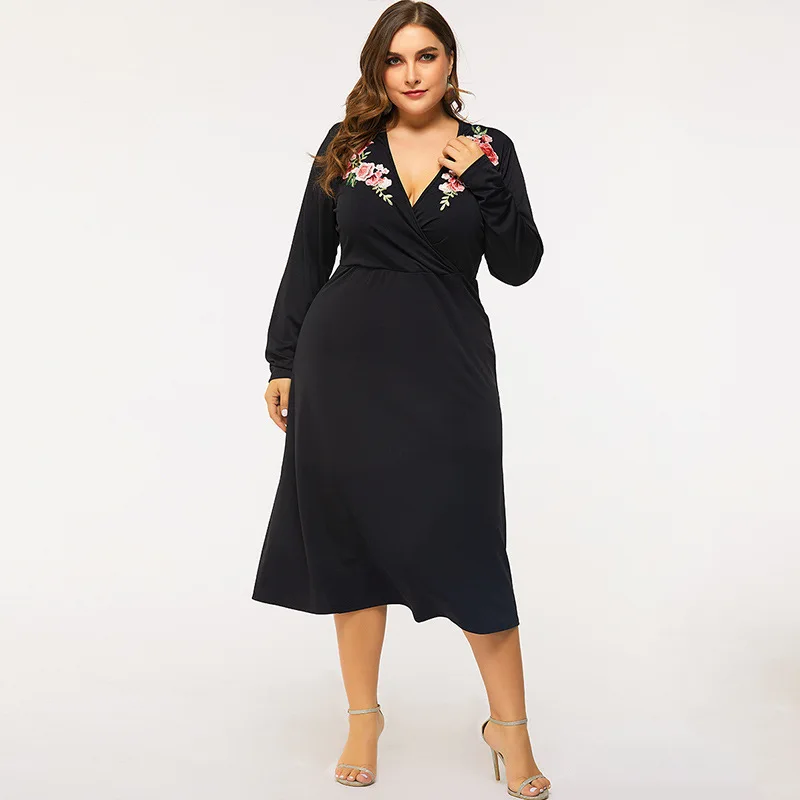

High Quality Knitted plus size dresses 4xl 5xl 6xl 7xl dresses women casual summer women lady fashion dresses, As picture & customize