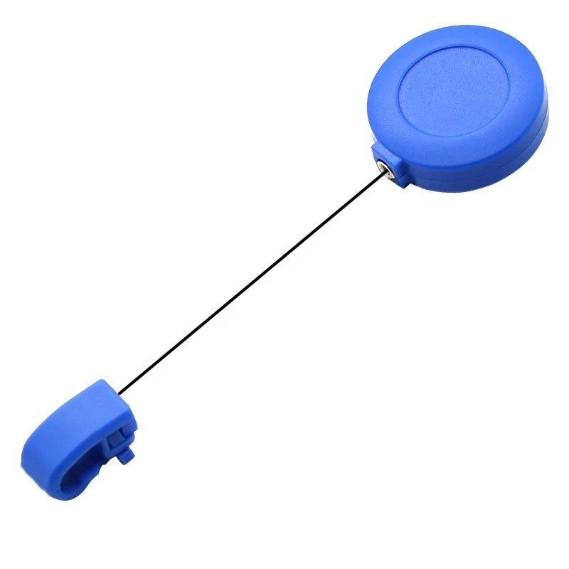 
Popular retractable pull id visiting badge reels abs decorative card holder 