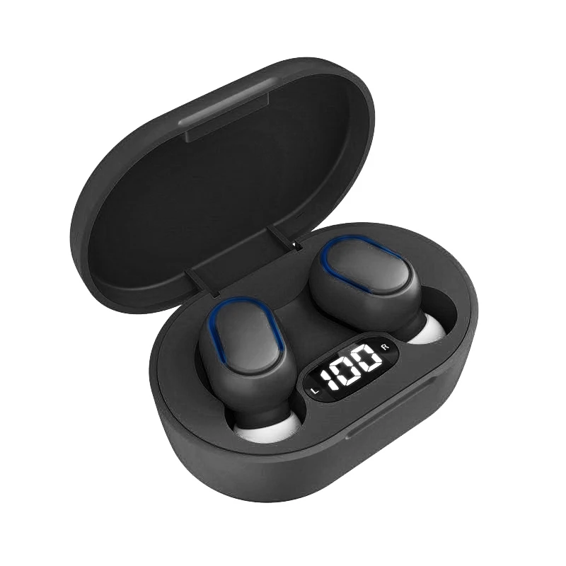 

New E7S Digital Display TWS Headphones Wireless Bluetooth Earbuds Stereo Handfree In Ear Earphone For Xiaomi Redmi Airdots