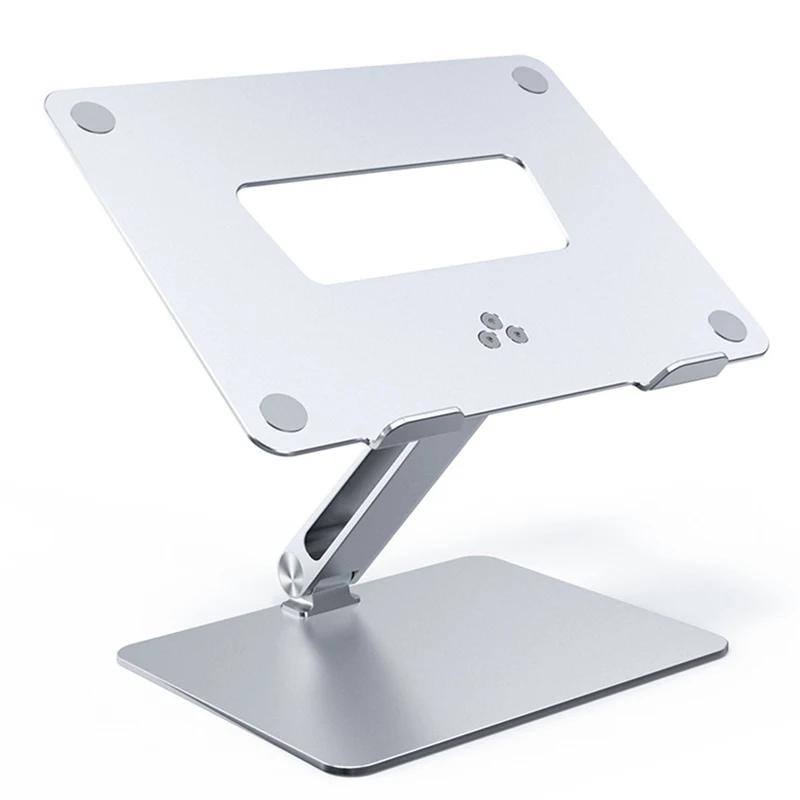 

2021 Aluminum laptop stand portable foldable desktop stand, Silver