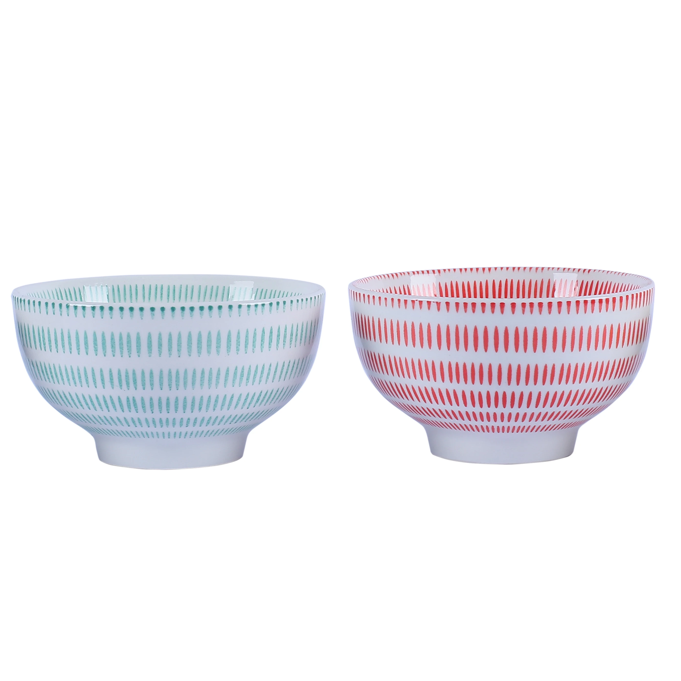 

Double side pad printing porcelain bowl ceramic bowl