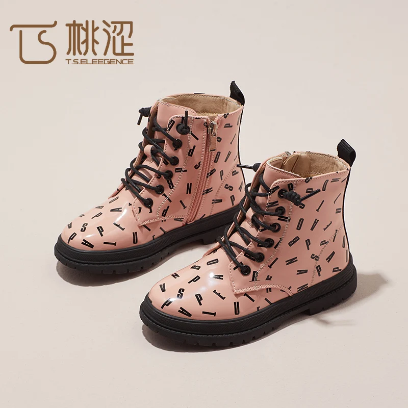 

New factory product popular fashion girls short boots kids casual shoes, Customized