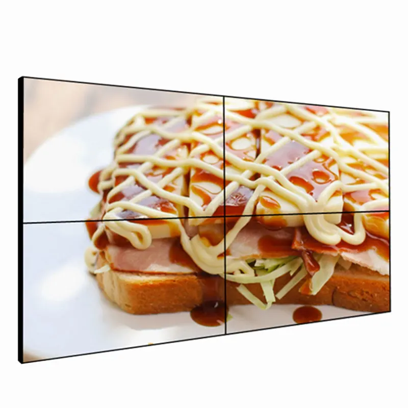 
Ultra narrow bezel 43 49 55 65 inch Big advertising screen lcd video wall 