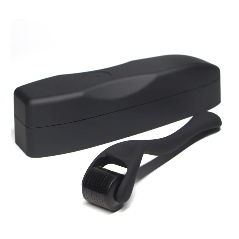 

High Quality Personal Use 540 Micro Needle Matte Black Derma Roller Ebay Best Dermaroller 304 Stainless Steel Derma Roller Matte