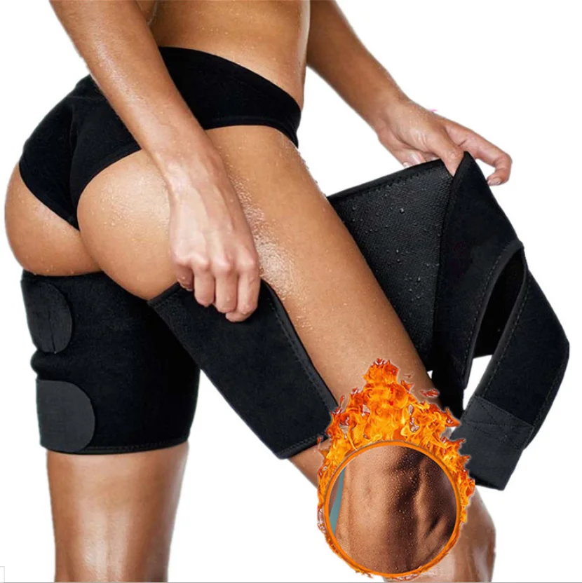 

Sauna Sweat Thigh Trimmer Belt Women Compress Gym Workout Leg Shapers Slimming Corset Weigh Loss Modeling Strap