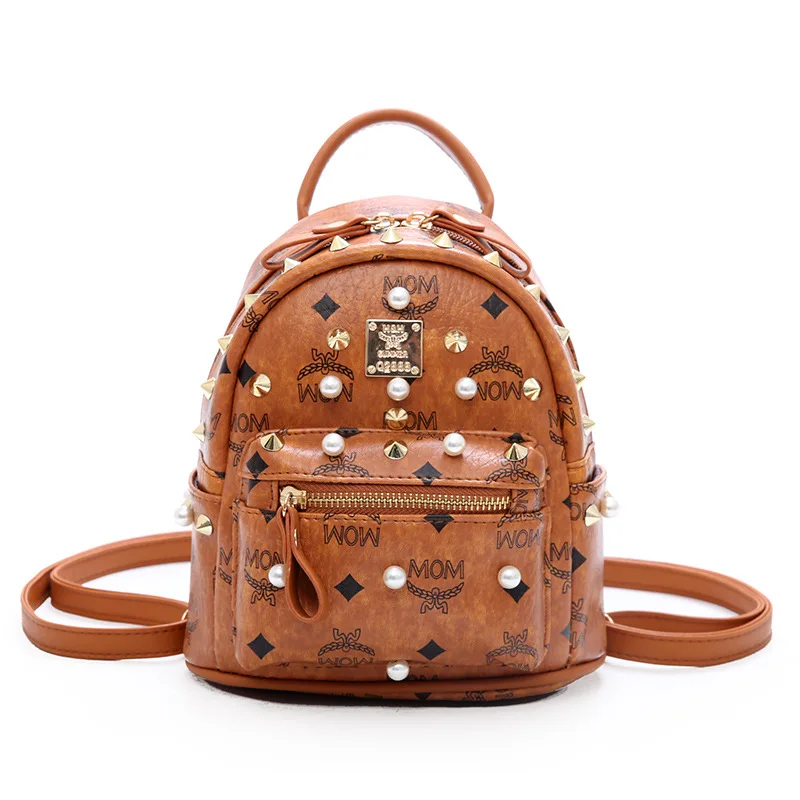 

OEM hot products trending 2021custom genuine leather female with logo packs women's for women backpack