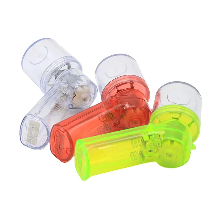 

TOBACCO Multi-color selection with switch electric cigarette crusher smoking set plastic electric metal cigarette grinder