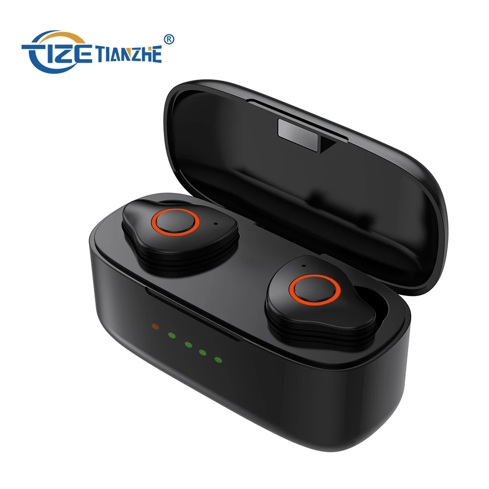 

Amazon wireless tws noise cancelling in ear headsets earphone tws wireless earphone custom earbud with wireless charging case