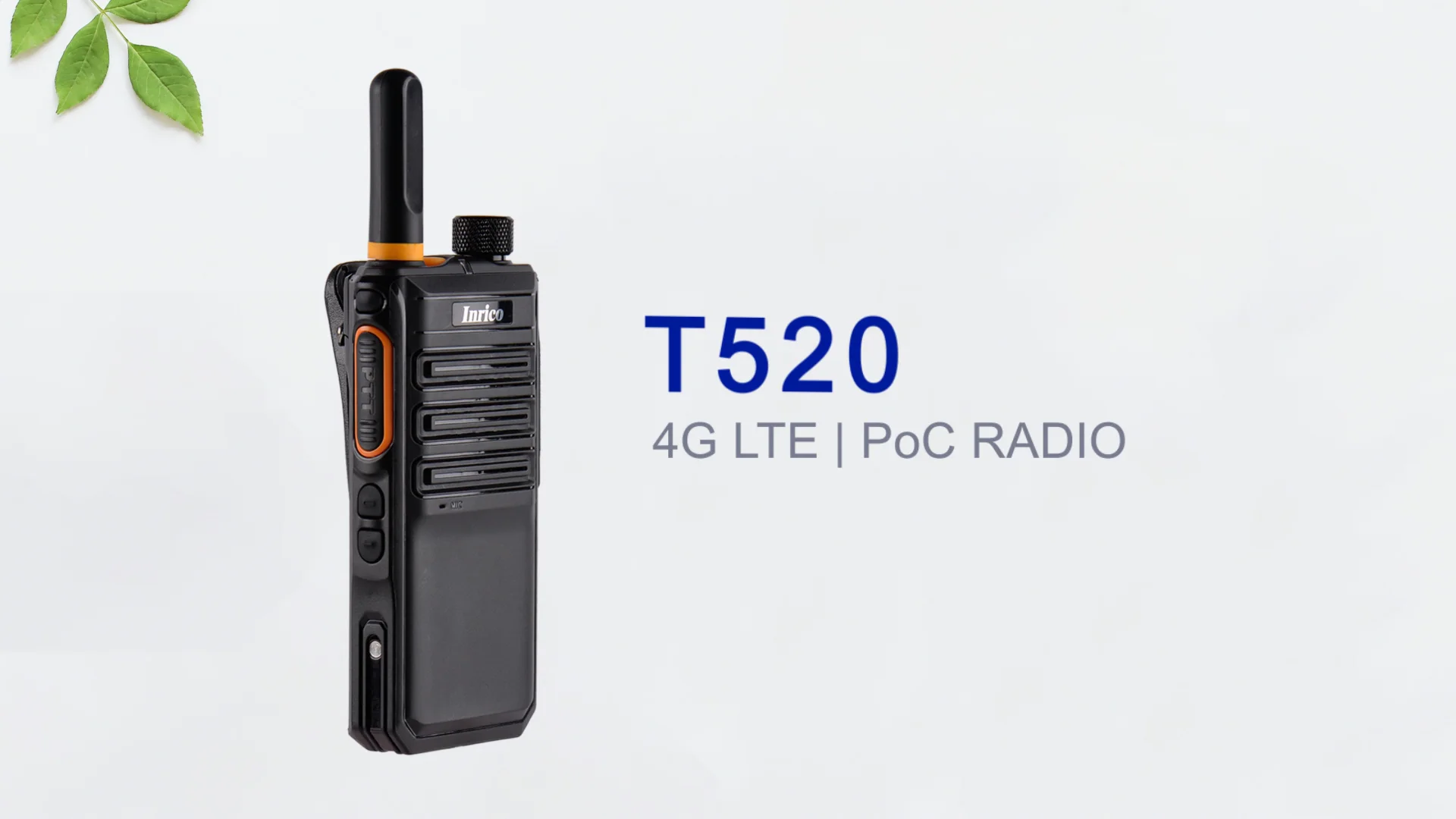 Inrico T520 Android Sim Card 4g Poc Lte Two Way Radios Wifi Blue Tooth Gps Long Range Zello Ptt