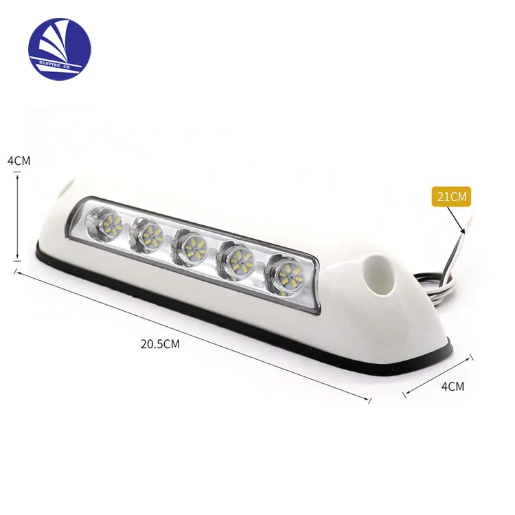 Carrfan 12V RV LED Awning Porch Light Waterproof Caravan Interior Wall Light Bar