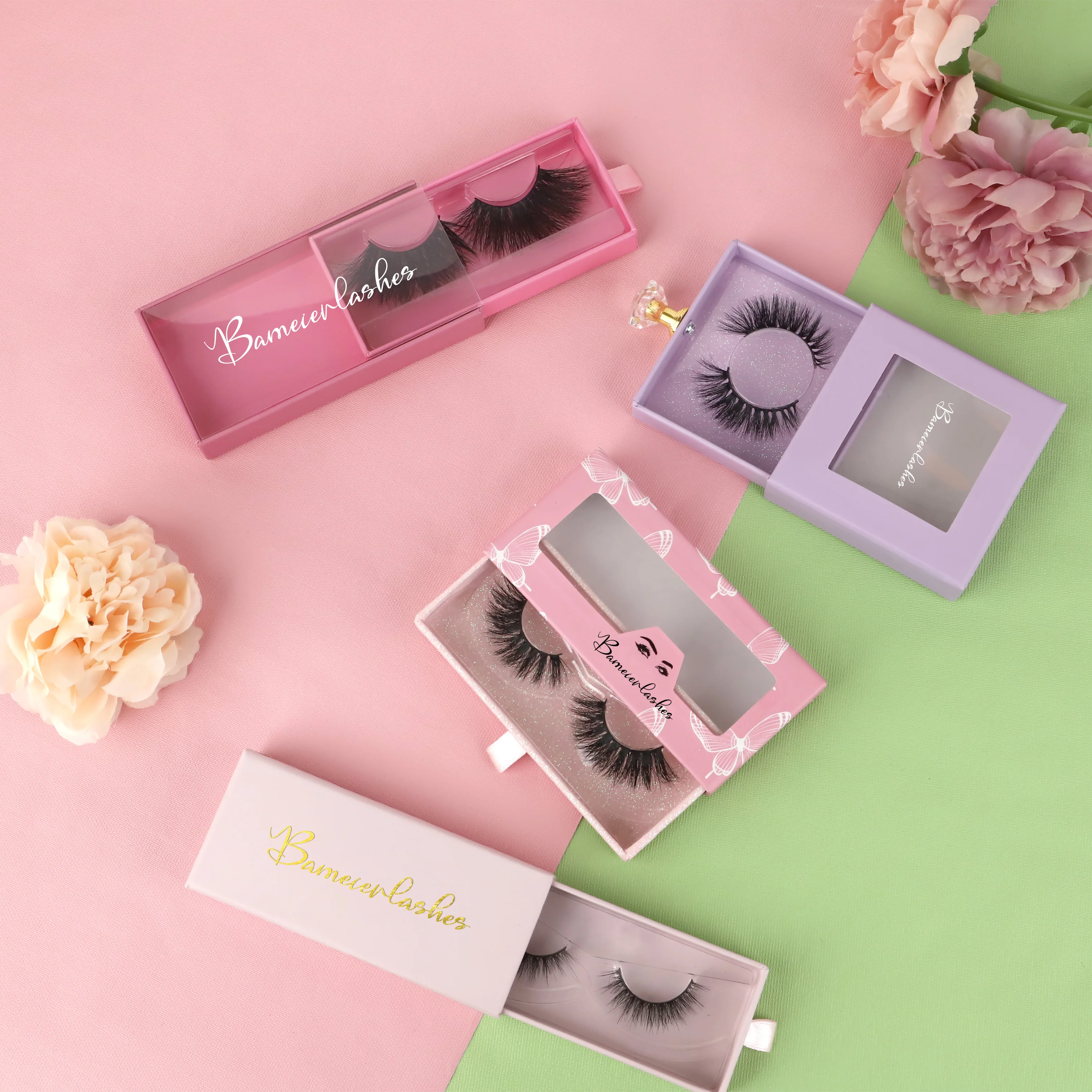 

Chinese vendor wholesale price free sample 3d mink lashes