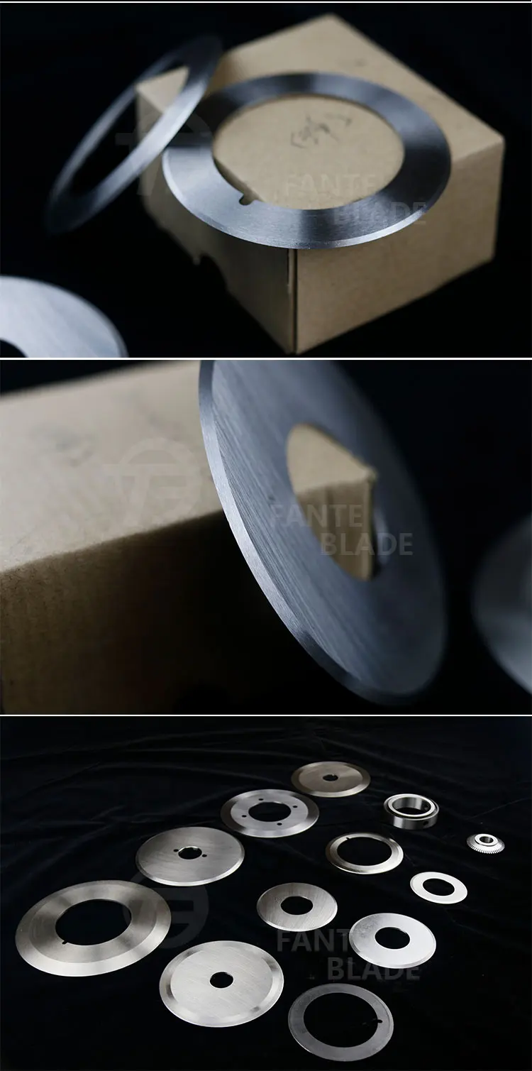 Fante Industrial Round Paper Cutting Circular Slitting Blades Round