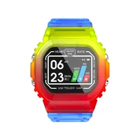 

2020 newest arrive bluetooth private mold heart rate sport watch waterproof IP68 colorful straps