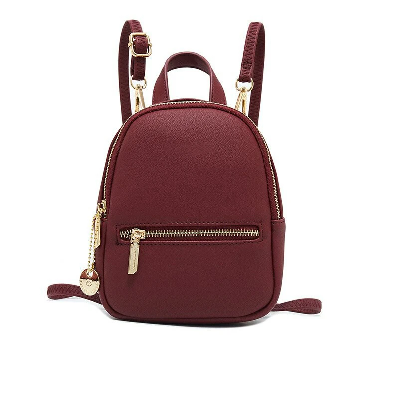 

Young Designer Women Small Soft Backpacks Fashion Leather Ladies School Anti Theft Backpack Female Satchel Shoulder Bag