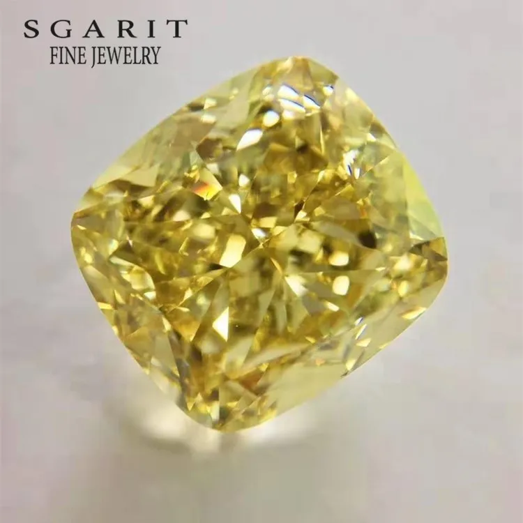 

SGARIT high quality GIA certified diamond for jewelry VS1 fancy deep browmish yellow 6.03ct natural loose diamond, Fancy deep brownish yellow
