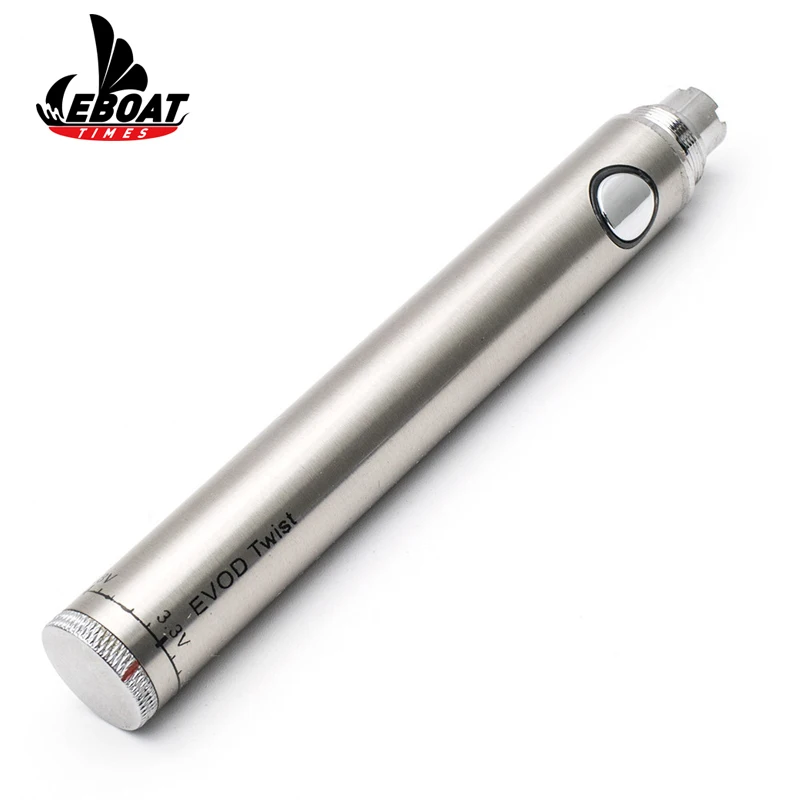 600 900 1100mah e cig starter kit Evod twist custom logo cbd pen battery kit