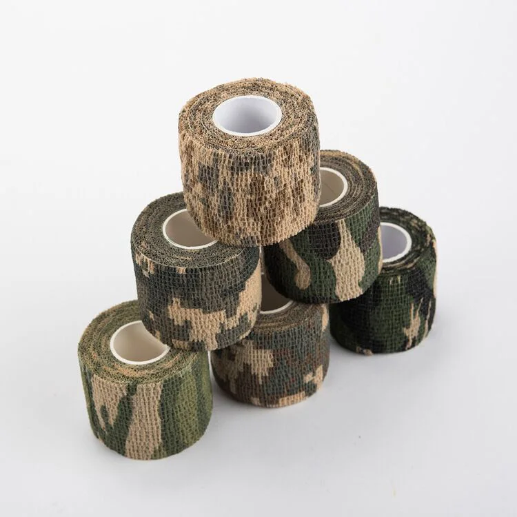 

Waterproof Wrap Durable 5cmx4.5m 12 Colors Camouflage Tape Army Camo Outdoor Hunting Shooting Tool Camouflage Stealth Tape, More colors in stock