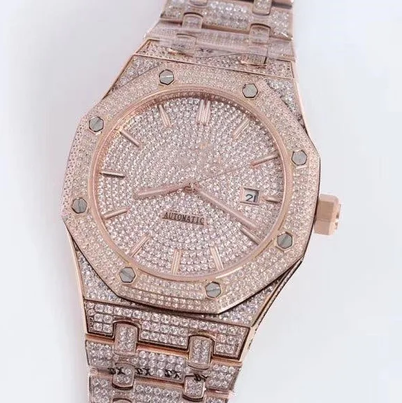 

3120 Movement Top Level Full Of Diamonds Diamond APAP Watches