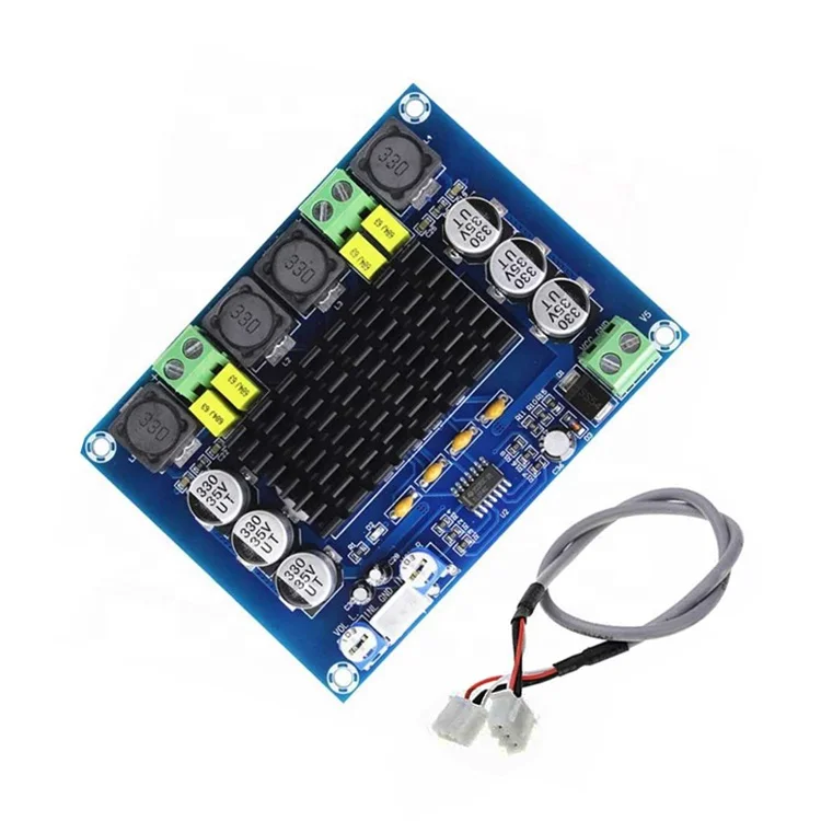 

TPA3116D2 543 Dual Channel Stereo High Power Digital Audio Power Amplifier Board 2*120W