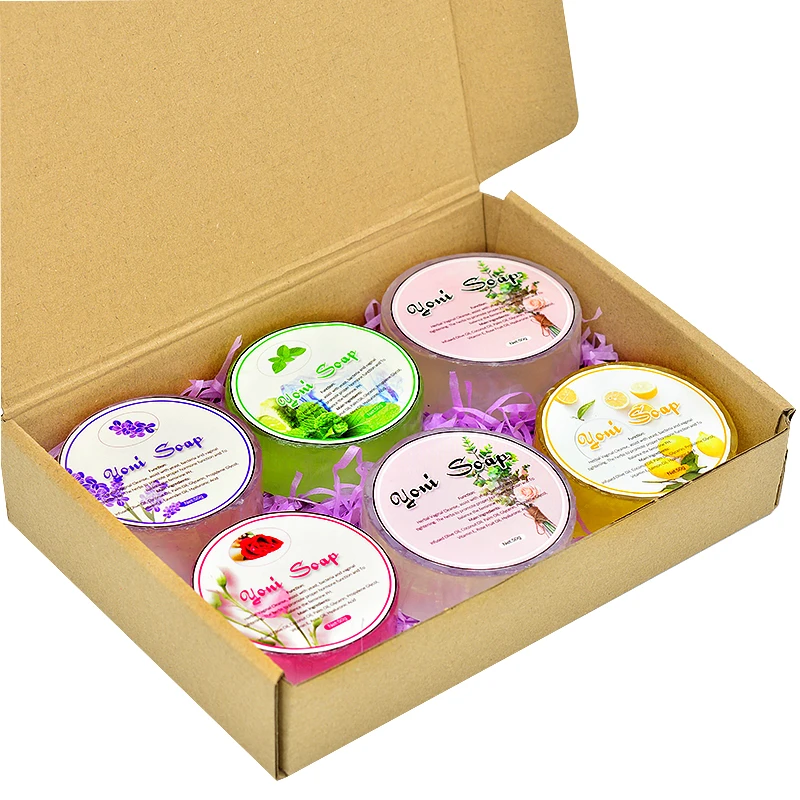 

Private label handmade yoni bar soap essential oil vaginal cleaning ph balence