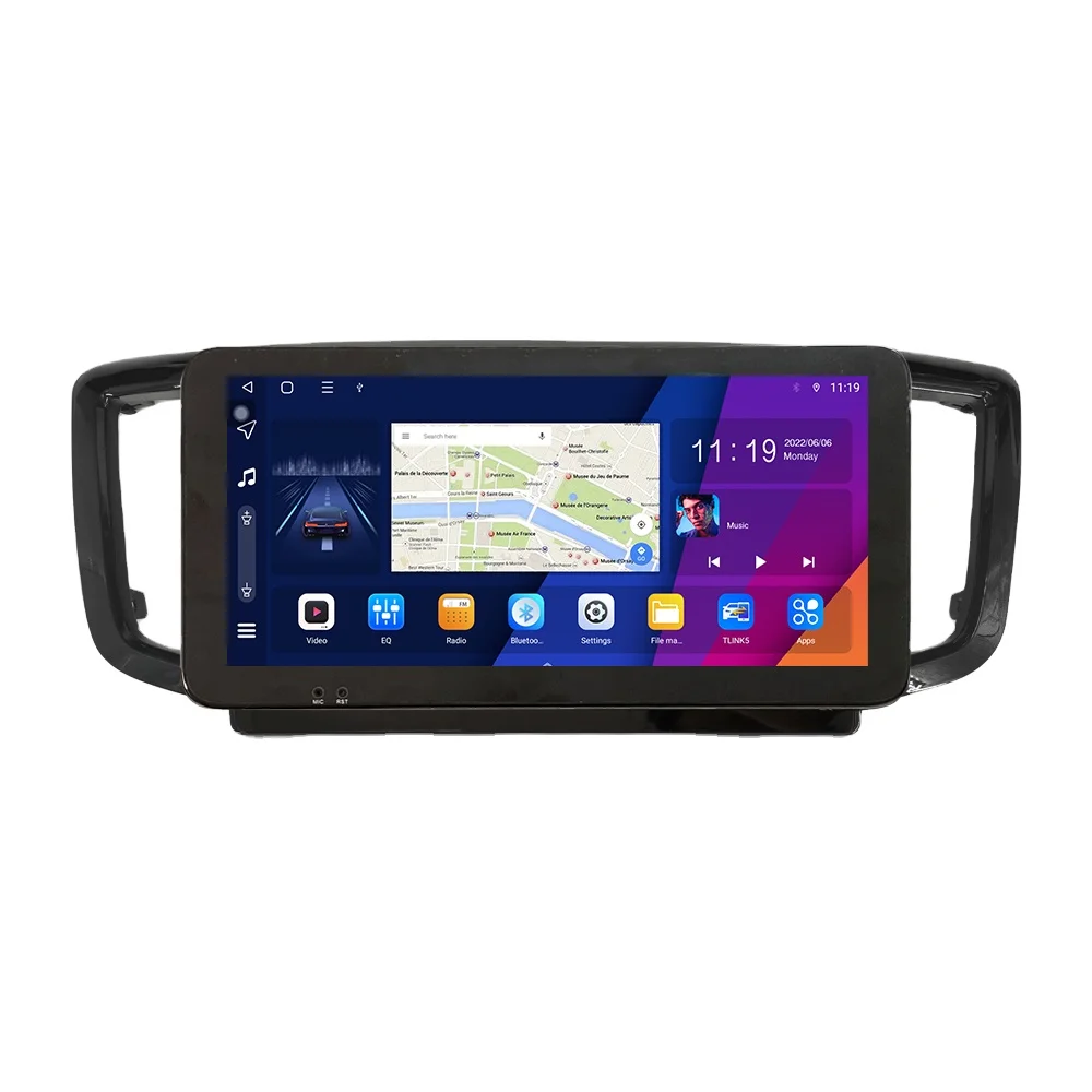 

For HONDA Odyssey 2019-2021 10.33 inch QLED Screen Headunit Device Double 2 Din Car Stereo GPS Navigation Android Car Radio