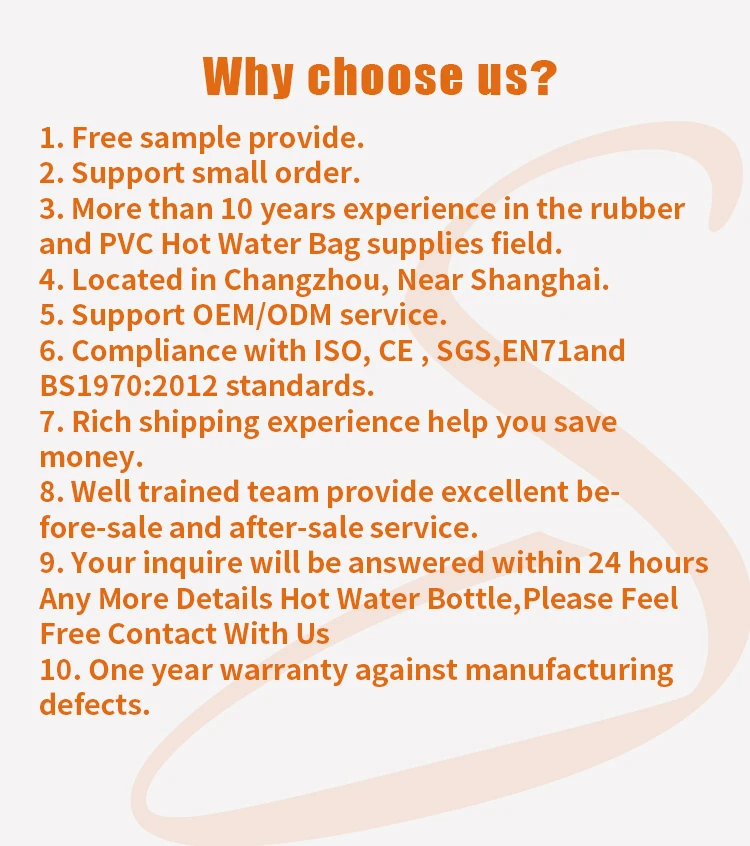 2l Pvc Waterfilling Hotwater Bags With Fleece Cover Buy Bs Standard Plastic Hotwater Bags