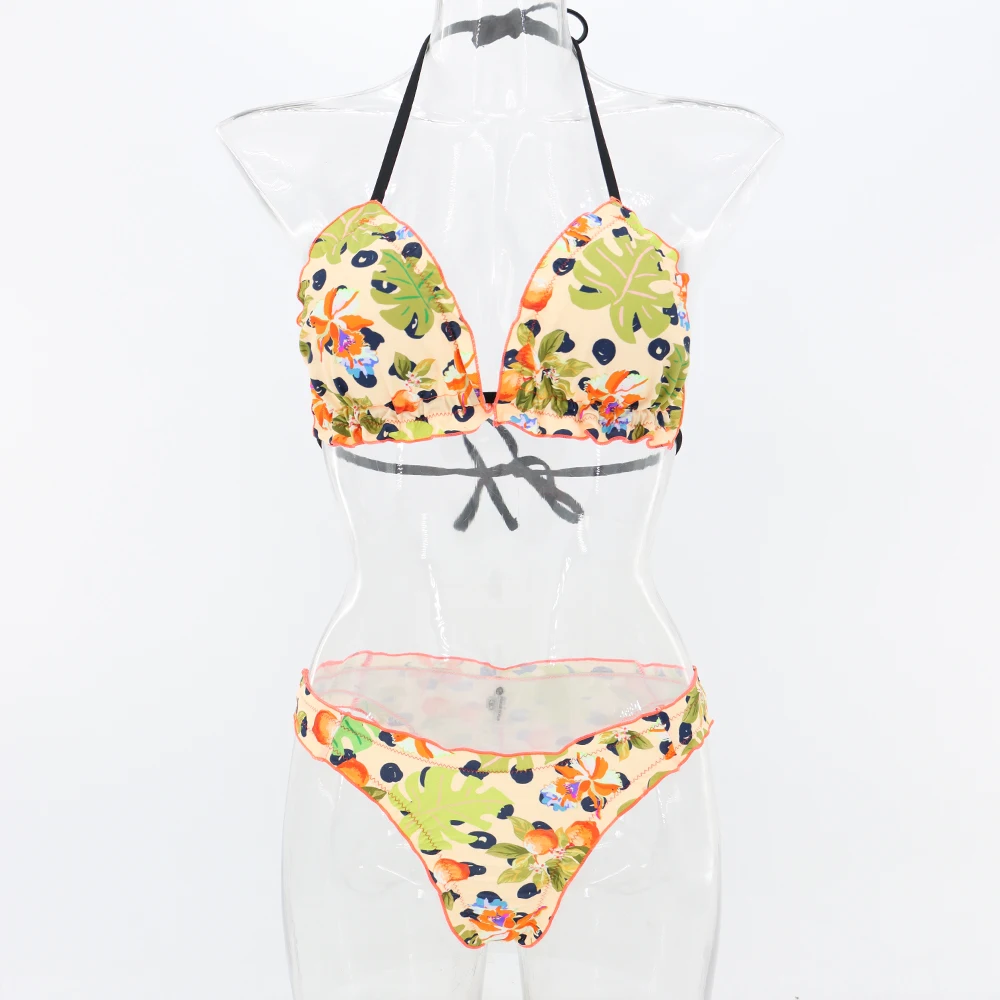 

2021 Hot selling high - quality wear - resistant women's Brazilian swimwear wholesale