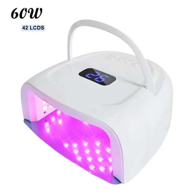 

Cordless 60W Led UV Rechargeable Nail Art Dryer Manicure