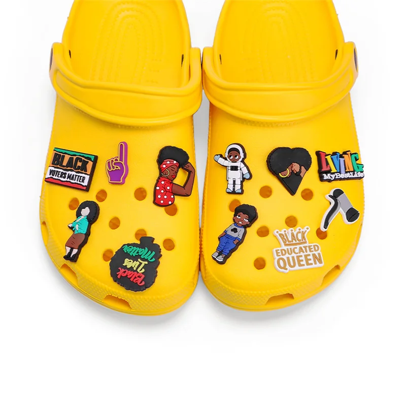 

2021 Hot Sale Soft Pvc Charm Shoes Designer Charm Custom Bling Cartoon Shoes Accessories For Croc Charms