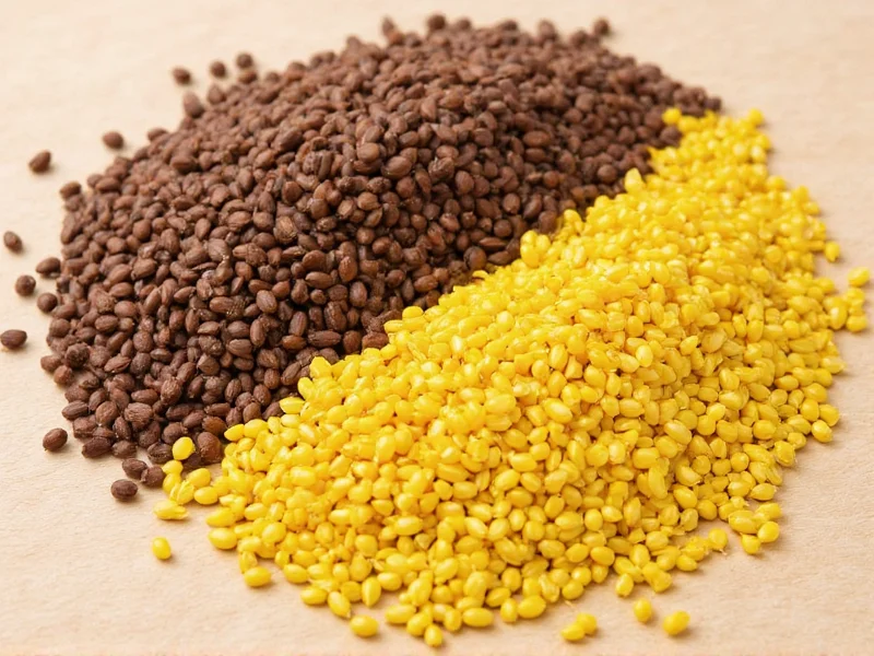 Brown vs Yellow Mustard Seeds: Key Differences Explained