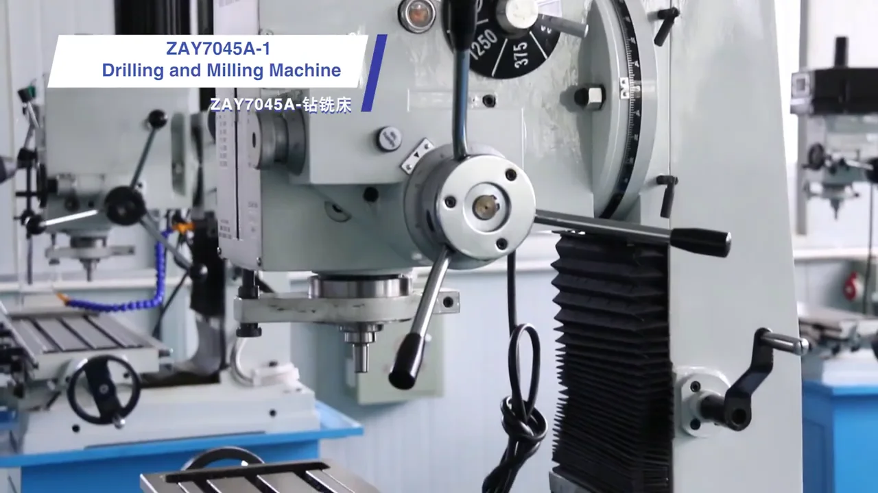 Milling And Drilling Machine With Dro Zay7020 Zay7032 Zay7040 Zay7045