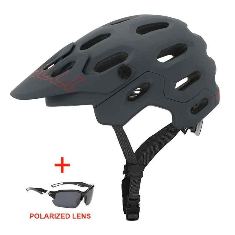 

Sports Ultralight Racing Cycling Helmet with Sunglasses Unisex Outdoor Mtb Bicycle Helmet In-mold Road Mountain Bike Helmet