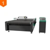 AOL oscillating knife rubber cutting machine for soft closed cell insulation rubber