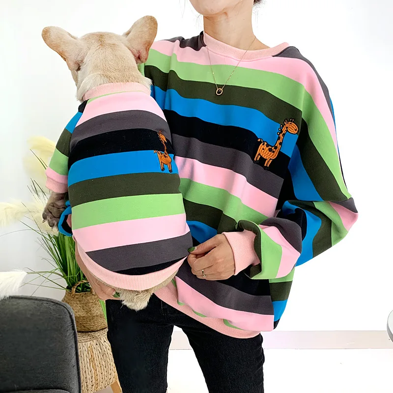 

Matching Pet Owner Clothes Holiday Pet Parent Child Clothes for Small Sized Dogs