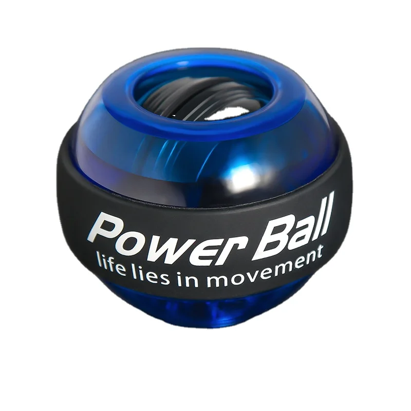 

Auto Self Start Hand Fore Arm and Wrist Force Power Strength Exercise Fitness Gyro Ball with LED Flash Light, Colorful