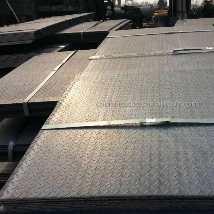 Astm A36 Mild Steel 16 mm 12mm 10mm Chequered Plate Check Plate Checkered Steel