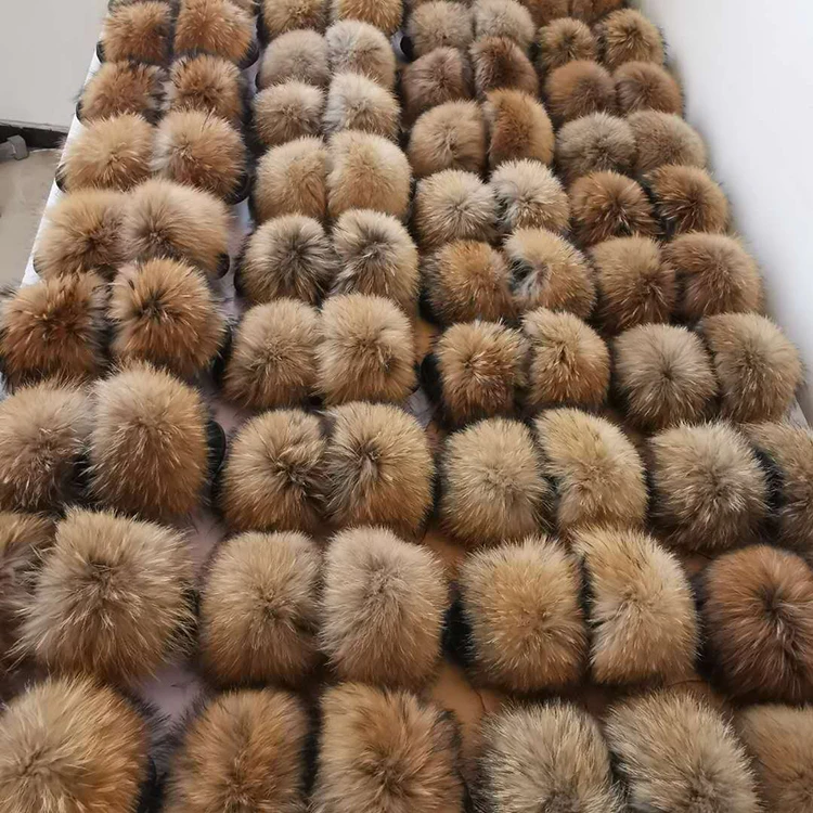 

Factory Direct Wholesale fur slides with matching bag womens racoon fur slippers fur slides in wholesale