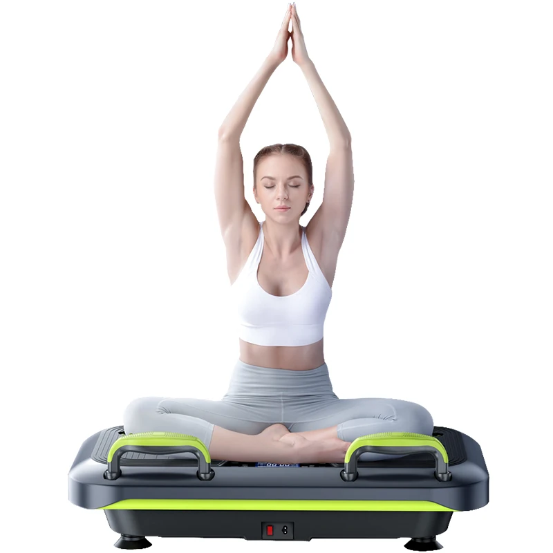 

Home Gym Equipment Fat Rejection Electric Fitness Platform Massage Body Balance Board Training Vibration Board Unisex Vertical, Customized color