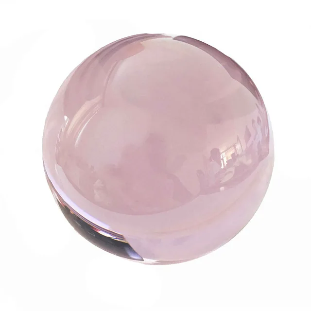 

Free Shipping Photography Ornament Parts Colorful Clear 3D Magic Crystal Ball