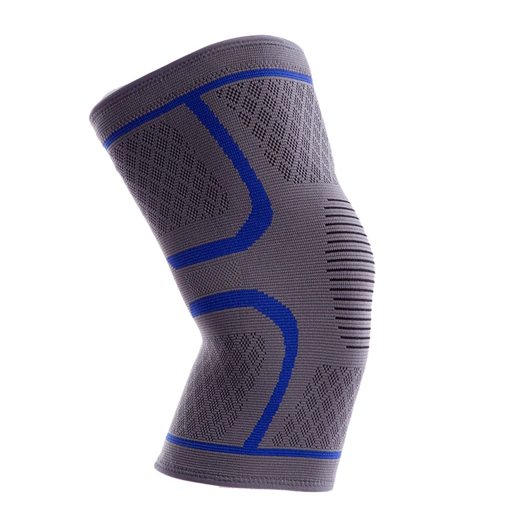 Manufacturer breathable knitted sleeve knee support athletics sport knee pads