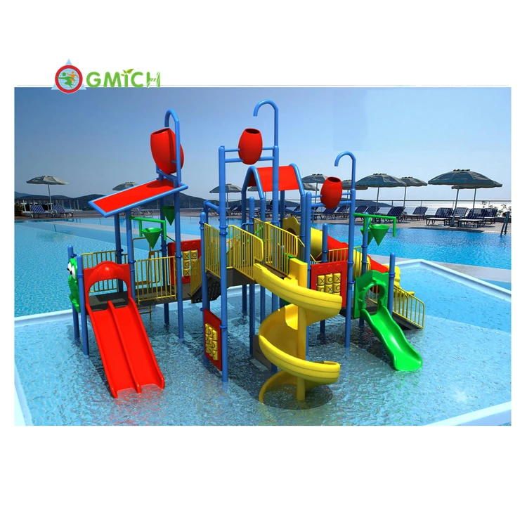 

China children water park games backyard water slide park water playground for pool JMQ-G136B