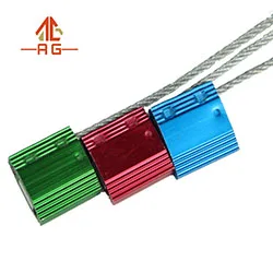 pull tight door lock beaded security plastic seal fire extinguisher safety seal 