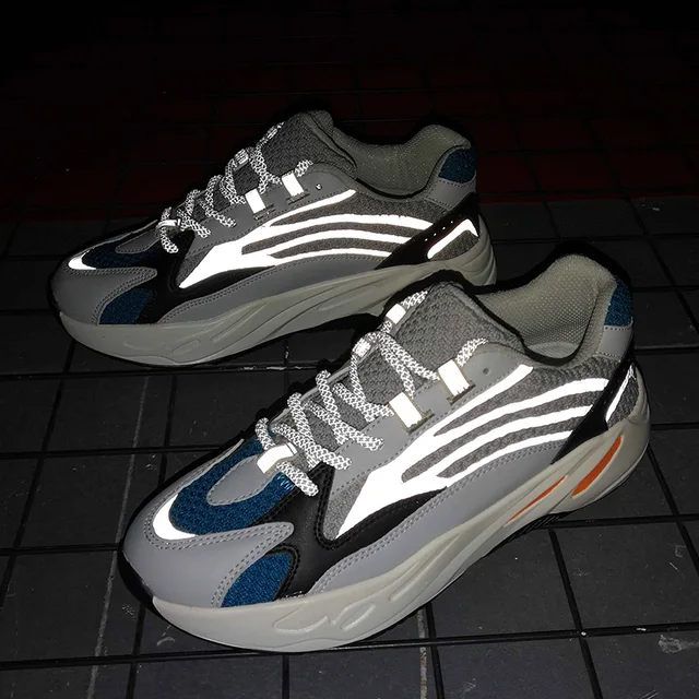 yeezy 700 at night