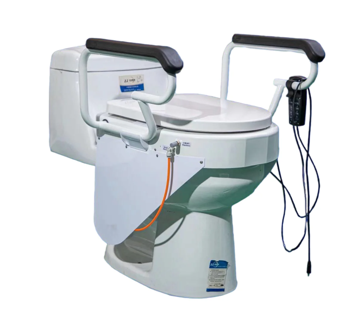 

2021 new design smart tilt toilet seat incline lift with flush&dry function for elderly handicap disabled person